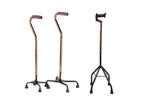 Dispositivos de Ayuda para caminar. Bastones y Andadores