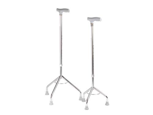 Bastón de Aluminio Trípode Mango T