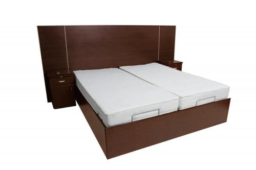 Revestimiento melamina cama matrimonial