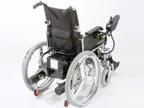 Sillas de Ruedas Eléctricas Motorizadas de Acero Cromado de Autotransporte